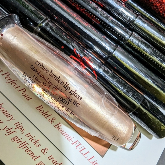 Ybf makeup travel bag bling + lipliner eyeliner eyebrow eye pencil color SET NEW - Picture 4 of 8